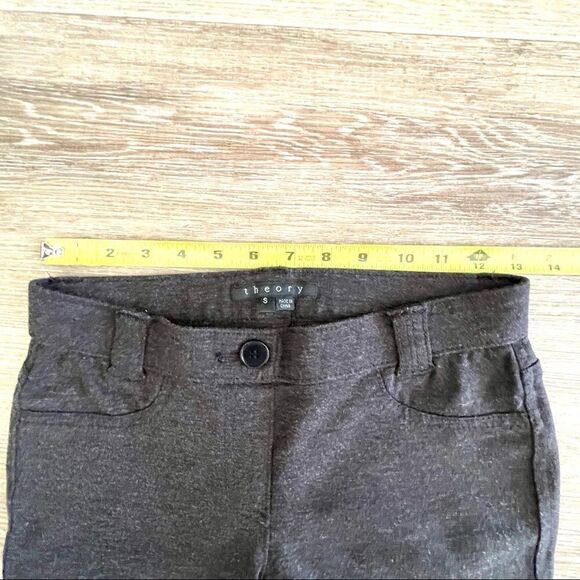 Theory Elly Rave charcoal grey pull on pants - Picture 5 of 16